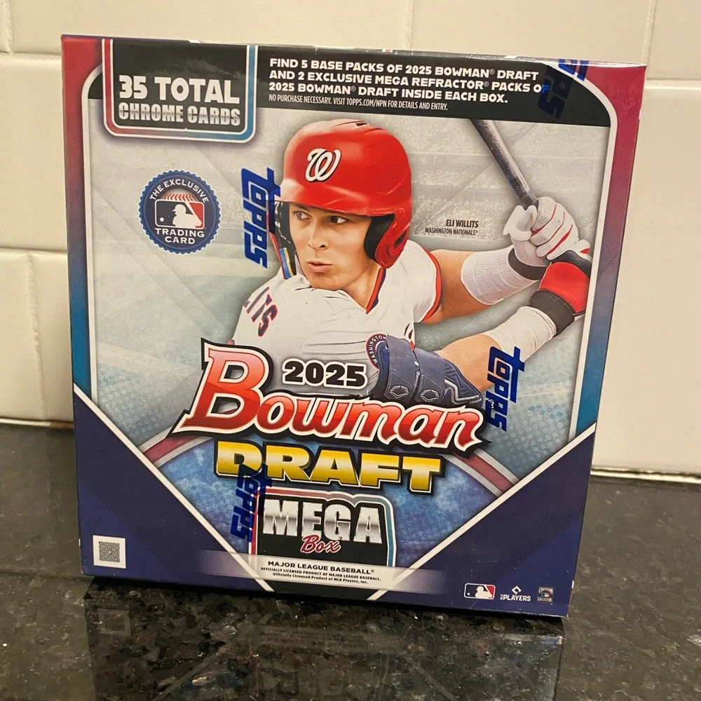 🏟️2025 Topps - Bowman MLB Draft Baseball Trading Card Mega Box⚾️ - Picture 5 of 15